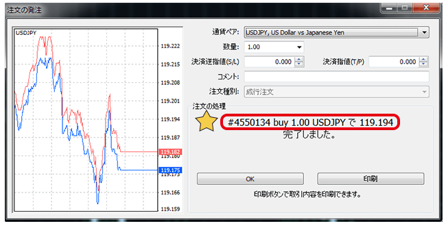 MT4注文方法