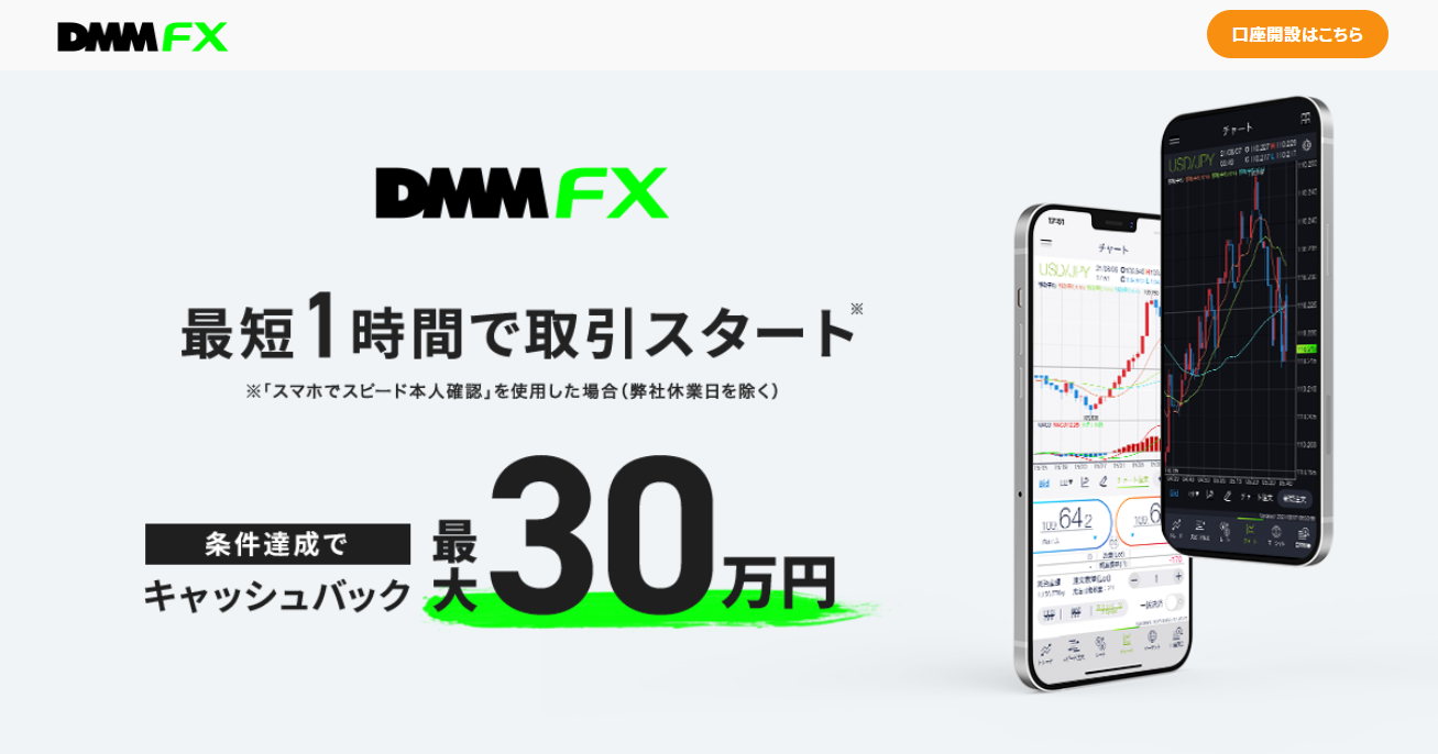 DMM.com証券（DMM FX）